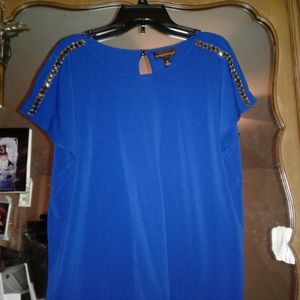 Royal blue top like new xl
